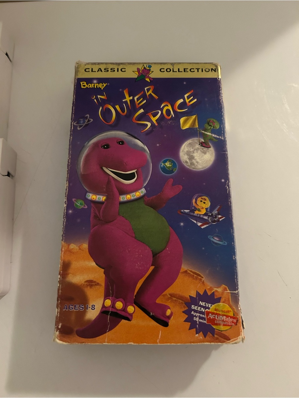 Barney In Outer Space VHS Video Tape Never on TV Classic Collection 1997